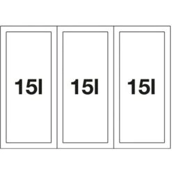 Blanco Poubelle Sous évier Flexon II 60/3, 3 Bacs 15+15+15 Litres -Bain Salle Produit Magasin flexon ii 60 3 521472 noir 2