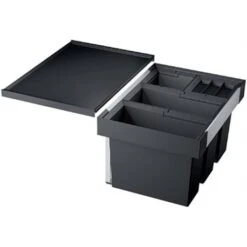 Blanco Poubelle Sous évier Flexon II 60/4, 4 Bacs 15+15+6+6 Litres