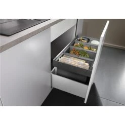 Blanco Poubelle Sous évier Flexon II Low 90/4, 4 Bacs 19+19+19+16 Litres 9 Blanco Poubelle Sous évier Flexon II Low 90/4, 4 Bacs 19+19+19+16 Litres -Bain Salle Produit Magasin flexon ii 90 4 521475 noir 3