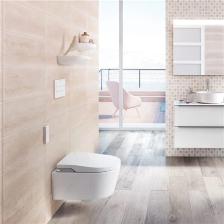 Roca WC Suspendu Inspira In-Wash Blanc Avec Abattant Frein De Chute 13 Roca WC Suspendu Inspira In-Wash Blanc Avec Abattant Frein De Chute – Image 11