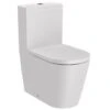 Roca WC à Poser Inspira Round Perle, 37,5x64,5x79,5 Cm -Bain Salle Produit Magasin inspira round a342526630 a341520630 a80152263b perle 375x645x795 cm