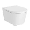 Roca WC Suspendu Inspira Round Blanc Mat 37x48x40 Cm, Avec Abattant Frein De Chute -Bain Salle Produit Magasin inspira round a346528620 a80152c62b blanc mat 37x48x40 cm