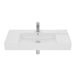 Roca Lavabo Inspira Unik 100x49x12 Cm Blanc Mat
