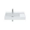 Roca Lavabo Inspira Unik 80x49x12 Cm Perle -Bain Salle Produit Magasin inspira unik a32752b630 800x490x120 mm perle