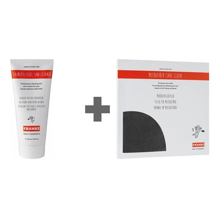 Franke Kit Crème Et Chiffon 308501 Pour éviers Et Cuves Inox 2 Franke Kit Crème Et Chiffon 308501 Pour éviers Et Cuves Inox