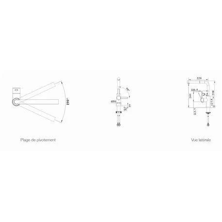 Blanco Mitigeur Cuisine Lanora-S-F 526180 Inox Brossé 9 Blanco Mitigeur Cuisine Lanora-S-F 526180 Inox Brossé – Image 7