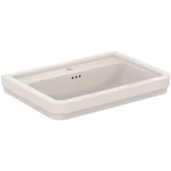 Ideal Standard Lavabo Calla 1 Trou 61,5x50 Cm -Bain Salle Produit Magasin lavabo 1 trou robinetterie 615x50 cm calla 2