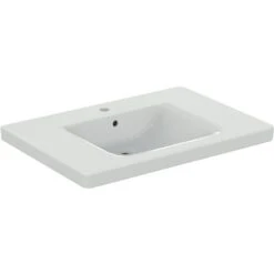 Ideal Standard Lavabo Connect Freedom 80x55,5 Cm Simple -Bain Salle Produit Magasin lavabo connect freedom e548401 80x555 cm simple 2