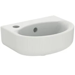 Ideal Standard Lave-mains Arc Connect 35x26 Cm Percé à Gauche -Bain Salle Produit Magasin lave mains arc connect e791201 35x26 cm perce a gauche 2