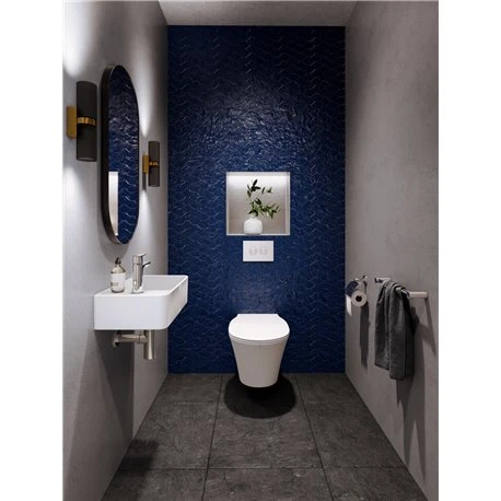 Ideal Standard Lave-mains Strada II 45x27 Cm Version Gauche 4 Ideal Standard Lave-mains Strada II 45x27 Cm Version Gauche – Image 2