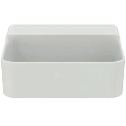 Ideal Standard Lave-mains Rectifié Conca Sans Trop-plein Et Sans Trou De Robinetterie Blanc Brillant -Bain Salle Produit Magasin lave mains t387901 sans trop plein sans trou blanc brillant 3