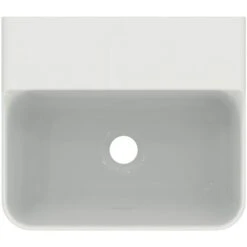 Ideal Standard Lave-mains Rectifié Conca Sans Trop-plein Et Sans Trou De Robinetterie Blanc Brillant -Bain Salle Produit Magasin lave mains t387901 sans trop plein sans trou blanc brillant 4