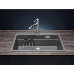 Blanco Mitigeur Cuisine Linee-S 518446 Tartufo -Bain Salle Produit Magasin linee s silgranit 518446 tartufo silgranit 3