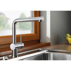 Blanco Mitigeur Cuisine Linus-F Solution Sous Fenêtre 514025 Chromé Simple