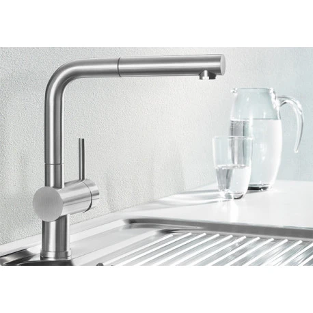 Blanco Mitigeur Cuisine Linus-S 514016 Chromé Levier À Gauche 3 Blanco Mitigeur Cuisine Linus-S 514016 Chromé Levier À Gauche