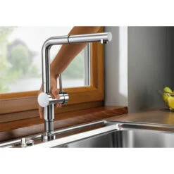 Blanco Mitigeur Cuisine Linus-S-F Solution Sous Fenêtre 514023 Chromé Simple -Bain Salle Produit Magasin linus s f solution sous fenetre 514023 chrome simple 3