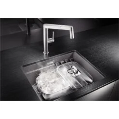 Blanco Lot De 2 Rails 234164 Etagon Inox 386,5x60 Mm -Bain Salle Produit Magasin lot de 2 rails etagon 234164 inox 3