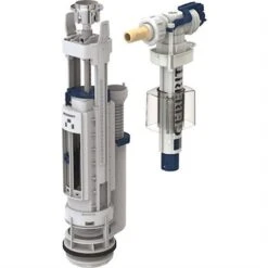 Geberit Mecanisme WC Complet Type 290-380 Simple Touche Alimentation Latérale