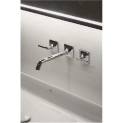 Ideal Standard Mélangeur Lavabo Mural 3 Trous Joy Neo Poignées Levier Chromé -Bain Salle Produit Magasin melangeur lavabo mural encastre 3 trous joy neo poignees levier chrome 3