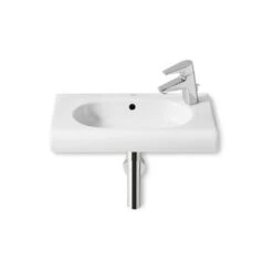 Roca Lavabo Meridian 55x32x13 Cm Blanc Brillant, Perçé à Droite