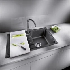 Blanco Mitigeur Cuisine Mida 519415 Anthracite 9 Blanco Mitigeur Cuisine Mida 519415 Anthracite -Bain Salle Produit Magasin mida silgranit look 519415 anthracite silgranit 3