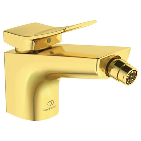 Ideal Standard Robinet Bidet Check Or Brossé, Avec Tirette Et Vidage Bonde Métal 3 Ideal Standard Robinet Bidet Check Or Brossé, Avec Tirette Et Vidage Bonde Métal