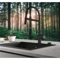 Mitigeur Cuisine Active Semi Pro à Douchette Noir Mat 056648 -Bain Salle Produit Magasin mitigeur cuisine active semi pro a douchette noir mat 056648 5