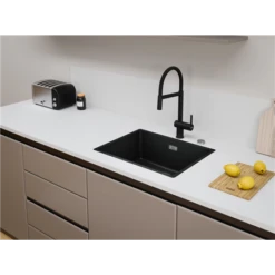 Mitigeur Cuisine Active Semi Pro à Douchette Noir Mat 056648 -Bain Salle Produit Magasin mitigeur cuisine active semi pro a douchette noir mat 056648 7