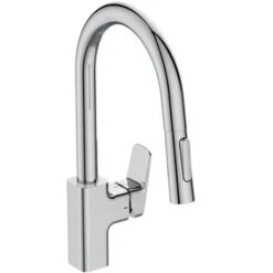 Ideal Standard Mitigeur Cuisine Monotrou Ceraplan Bec Tube Haut Douchette Extractible 2 Jets Blue Start -Bain Salle Produit Magasin mitigeur cuisine monotrou bec tube haut douchette extractible 2 jets blue start 4