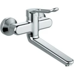 Mitigeur Cuisine Okyris Pro H 197 Mm Raccords Stop/purge Poignée Ajourée