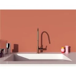 Ideal Standard Mitigeur De Cuisine Gusto Tube Rond Cuivre Brossé -Bain Salle Produit Magasin mitigeur de cuisine gusto tube rond cuivre brosse 3