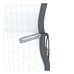 Mitigeur électronique Mural 493510 Tempomatic Mix 4 Alim. Sur Secteur, L. 190 Mm Traversée Cloison -Bain Salle Produit Magasin mitigeur electronique mural 493510 tempomatic mix 4 alim sur secteur l 190 mm traversee cloison 2