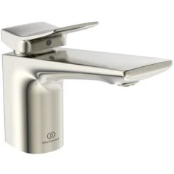 Ideal Standard Mitigeur Lavabo Conca Gris Orage Sans Tirette Ni Vidage