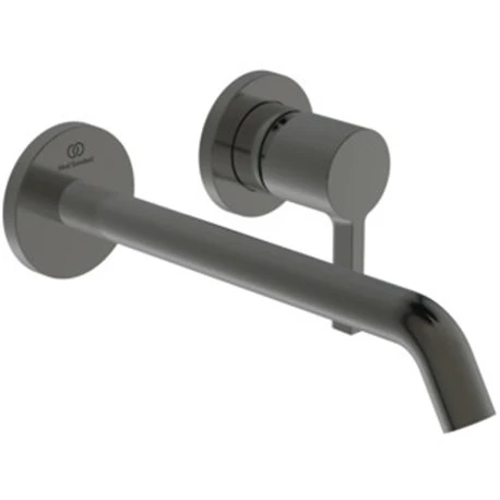 Ideal Standard Mitigeur Lavabo Mural Joy 2 Trous, Bec 220 Mm, Gris Magnétique 3 Ideal Standard Mitigeur Lavabo Mural Joy 2 Trous, Bec 220 Mm, Gris Magnétique