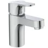 Mitigeur Lavabo Olyos Grande Chromé Avec Tirette Et Vidage Plastique -Bain Salle Produit Magasin mitigeur lavabo olyos grande chrome avec tirette et vidage plastique