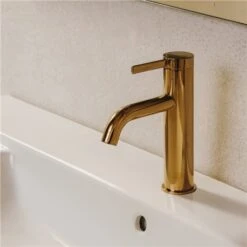 Roca Mitigeur Lavabo Ona Rose Gold H 212 Mm -Bain Salle Produit Magasin mitigeur lavabo ona rose gold h 212 mm 2