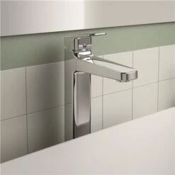 Ideal Standard Mitigeur Lavabo Réhaussé Blue Start Ceraplan Sans Tirette H 321 Mm -Bain Salle Produit Magasin mitigeur lavabo rehausse blue start ceraplan sans tirette h 321 mm 5