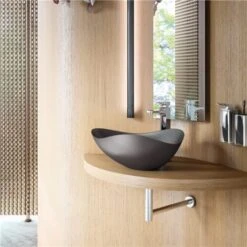 Roca Vasque Ohtake 54x37,5 Cm Onyx 7 Roca Vasque Ohtake 54x37,5 Cm Onyx -Bain Salle Produit Magasin ohtake a327a13640 540x375 mm onyx 2