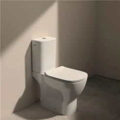 Ideal Standard WC à Poser Dama Poussoir Double 3-6 Litres -Bain Salle Produit Magasin pack wc t033601 tesi 66x36 cm 7