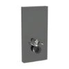 Geberit Panneau Sanitaire Monolith Plus WC Suspendu Verre Gris Velouté / Aluminium Chromé Noir 101 Cm -Bain Salle Produit Magasin panneau sanitaire monolith plus wc suspendu verre gris veloute aluminium chrome noir 101 cm