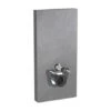 Geberit Panneau Sanitaire Monolith WC Suspendu Grès-céramique Ardoise / Aluminium Chromé Noir 101 Cm -Bain Salle Produit Magasin panneau sanitaire monolith wc suspendu gres ceramique ardoise aluminium chrome noir 101 cm
