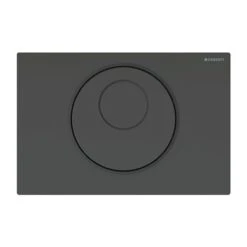 Geberit Plaque De Déclenchement Noir Anneau Noir Mat