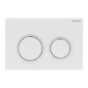 Geberit Plaque De Déclenchement Omega20 Blanc Anneaux Blanc Mat -Bain Salle Produit Magasin plaque de declenchement omega20 blanc anneaux blanc mat
