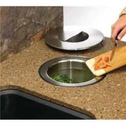 Blanco Poubelle Cuisine Solon 1 Bac 7 Litres -Bain Salle Produit Magasin poubelle solon 512471 inox 4