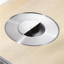 Blanco Poubelle Cuisine Solon 1 Bac 7 Litres -Bain Salle Produit Magasin poubelle solon 512471 inox 5