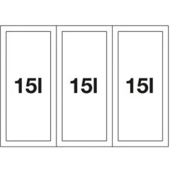 Blanco Poubelle Sous évier Flexon II Low 60/3 3 Bacs 15 + 15 + 15 Litres -Bain Salle Produit Magasin poubelle sous evier flexon ii low 60 3 3 bacs 15 15 15 litres 4