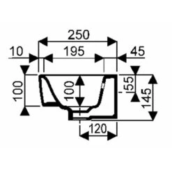Geberit Lave-mains Renova Compact 40 Cm Cuve à Droite -Bain Salle Produit Magasin prima style compact 40 cm 00109400000 cuve a droite trou perce a gauche 2