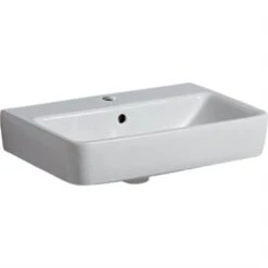 Geberit Lavabo Renova Compact 60 Cm 1 Trou Robinetterie Et 1 Trop-plein -Bain Salle Produit Magasin prima style compact de 60 cm compact de longueur 60 cm ref 00126400000 7