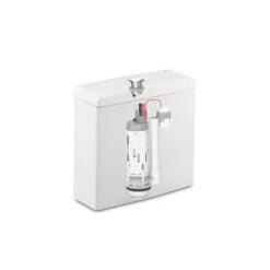 Roca Reservoir WC Meridian Blanc Alim. Latérale Ou Par-dessous, 2/6 Litres