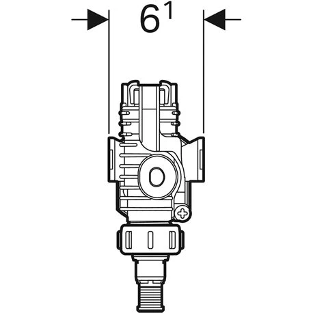 Geberit Mecanisme WC Robinet Flotteur Type 380 Pour Réservoir à Encastrer Et Apparent 4 Geberit Mecanisme WC Robinet Flotteur Type 380 Pour Réservoir à Encastrer Et Apparent – Image 2